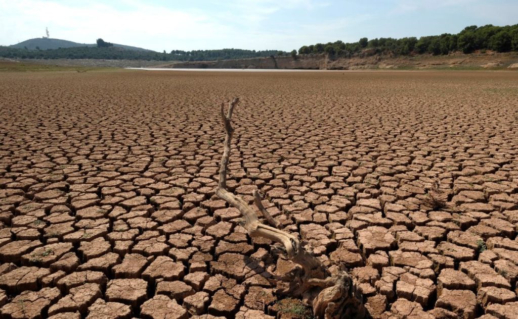 desierto afectado por sequia