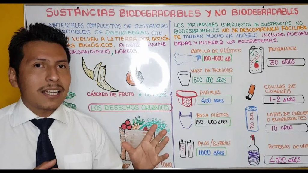 productos no biodegradables