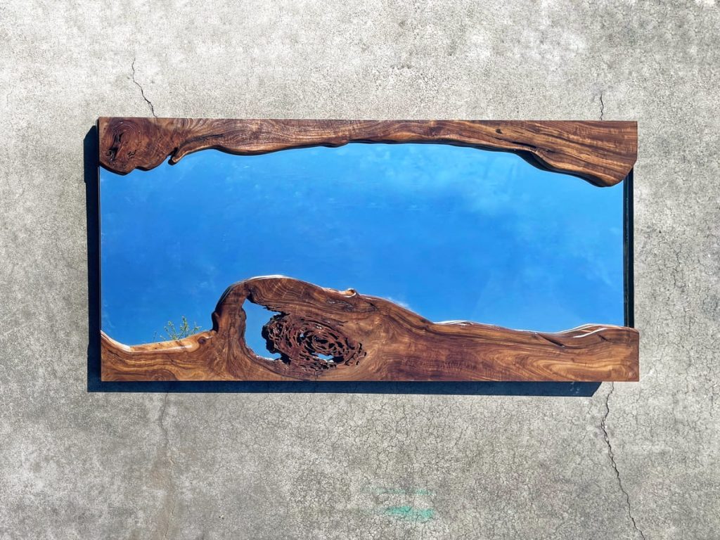 marco espejo madera reciclada