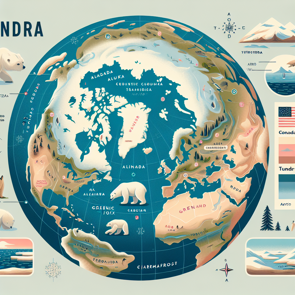La ubicacion geografica de la tundra y sus caracteristicas