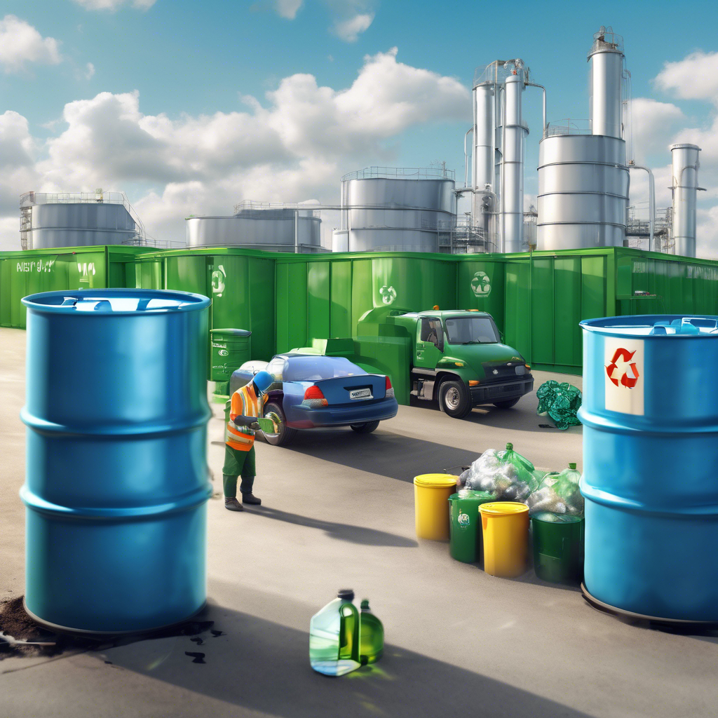 Aceite reciclado y su papel en los combustibles verdes
