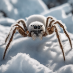 Araña ártica: El depredador oculto entre la vegetación polar