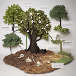 El ciclo de vida completo de una hoja de papel reciclado