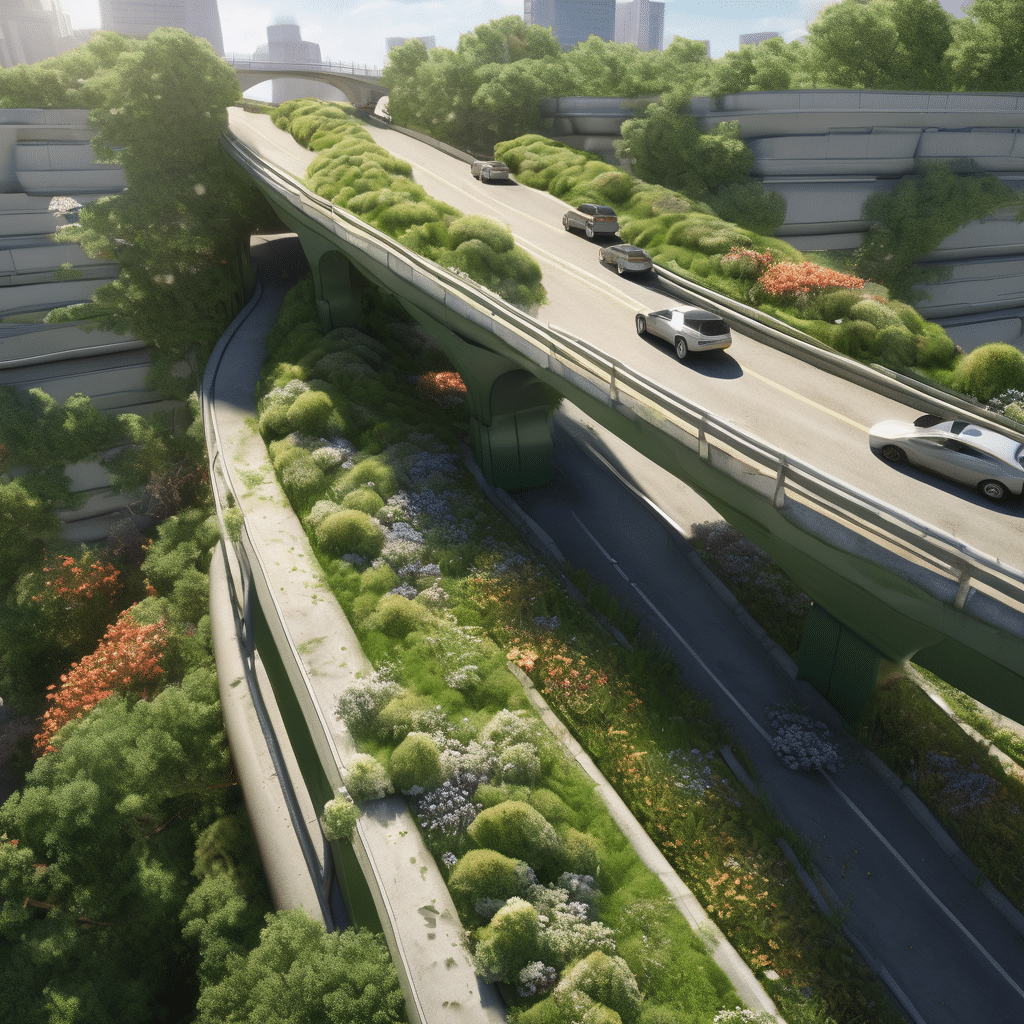 El sueño de cubrir autopistas con paneles