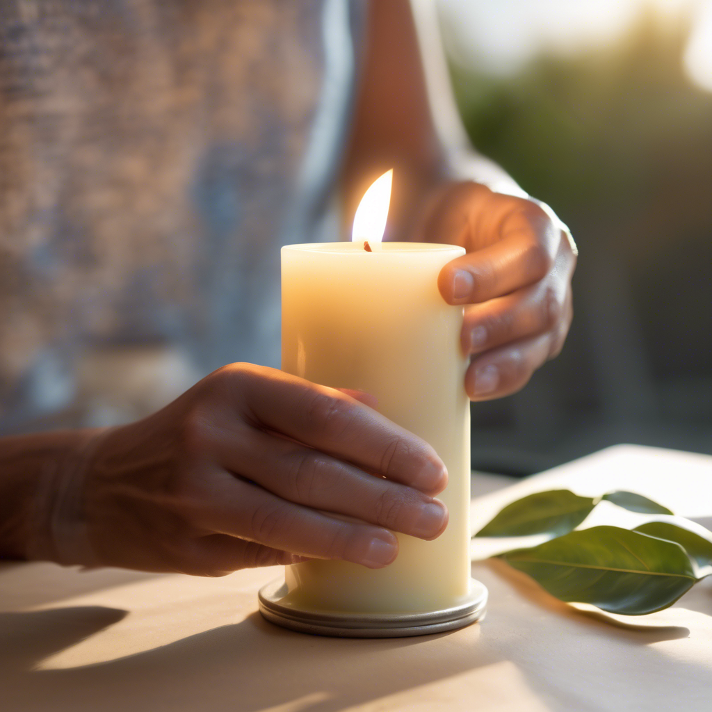 Elaboración de velas con aceite usado