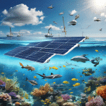 Energía solar flotante: cuando el mar también brilla