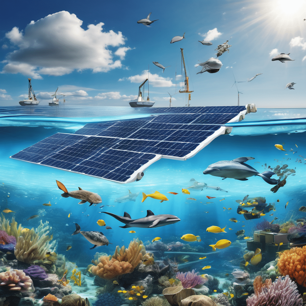 Energía solar flotante: cuando el mar también brilla