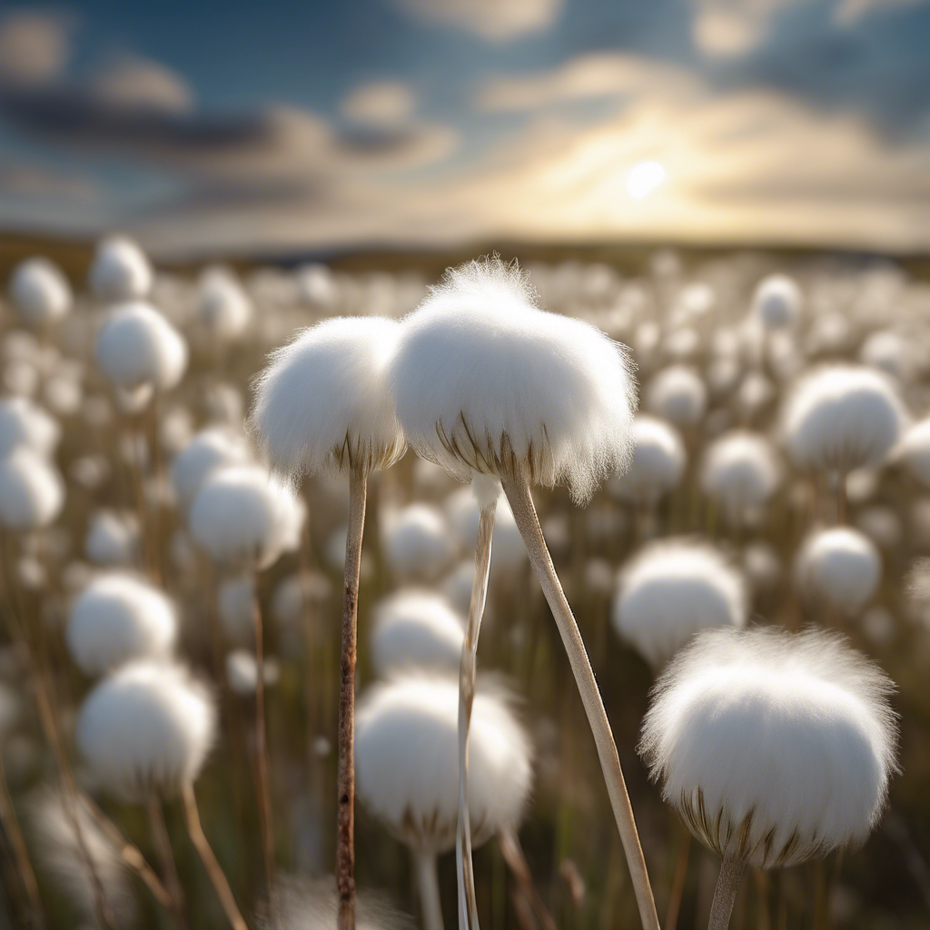 Eriophorum angustifolium: El césped de algodón que pinta de blanco la tundra