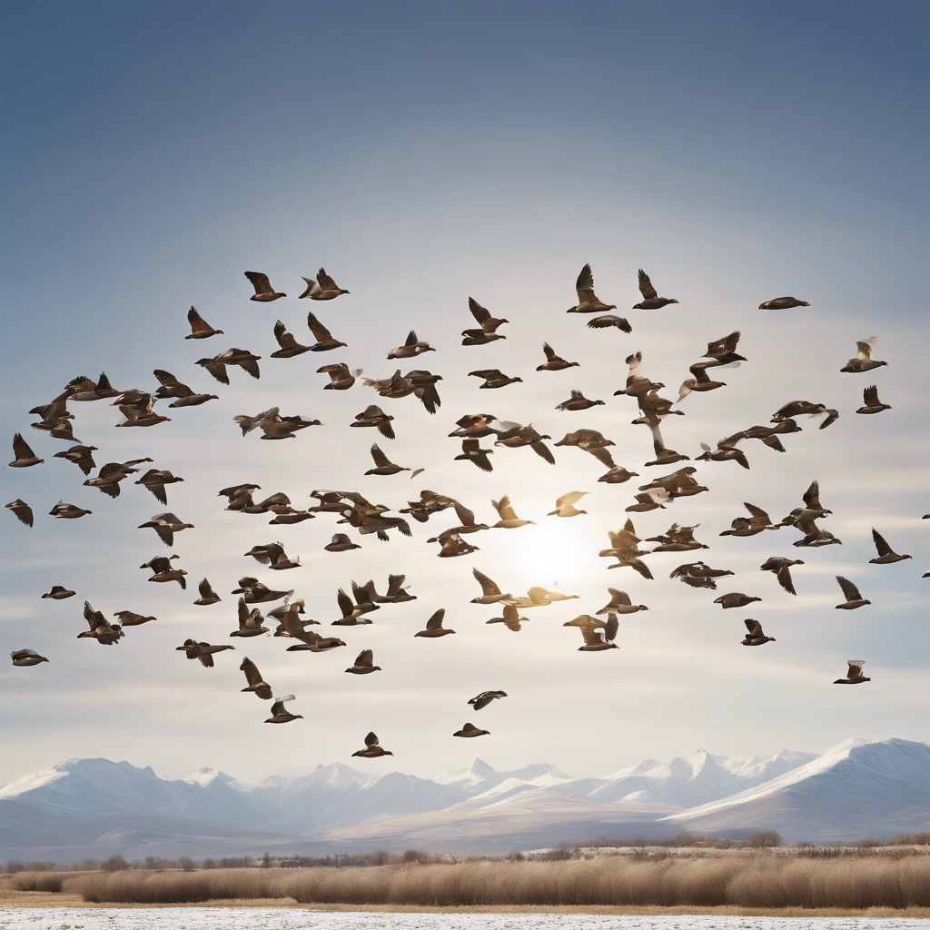 Grulla boreal: La danza migratoria en los cielos del Ártico