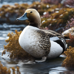 Pato eider común: Cómo la naturaleza prospera en el hielo