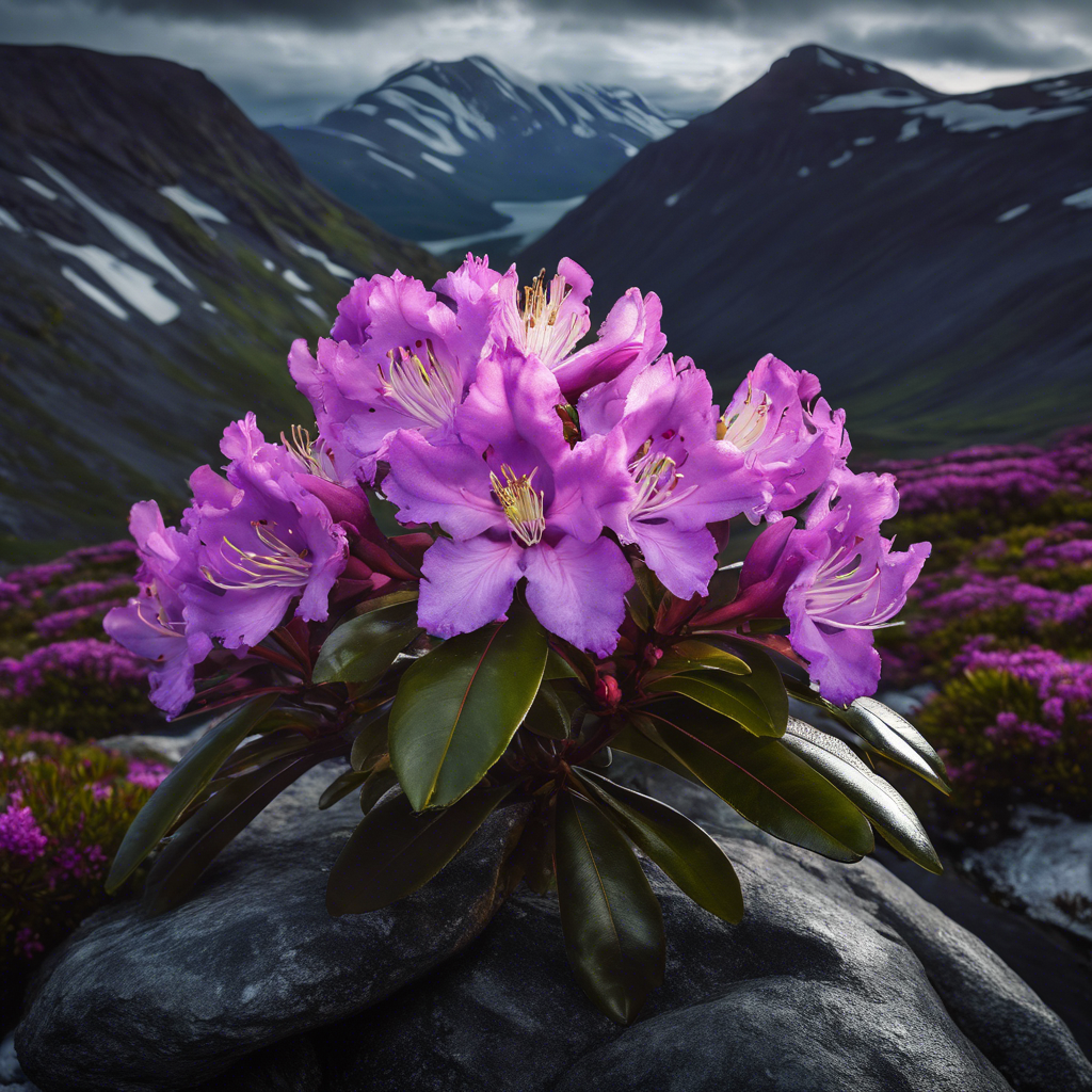 Rhododendron lapponicum: El rododendro que desafía los extremos