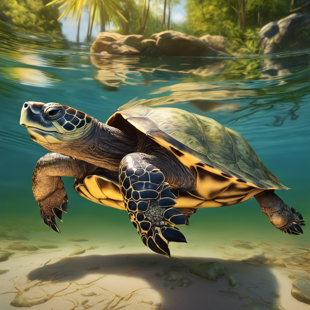 Tortuga de Río Apalachicola: Un sobreviviente en peligro de los ríos del sureste