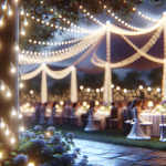 Por qué usar luces LED en carpas y eventos al aire libre