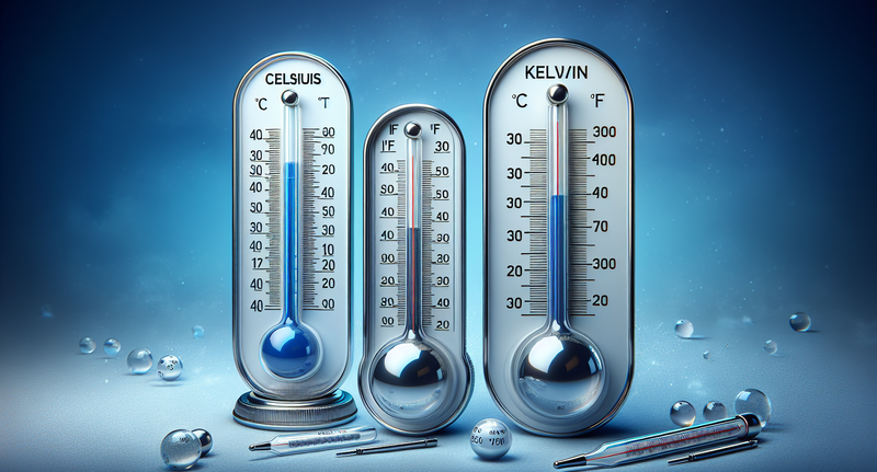 Comparación de escalas de temperatura: convirtiendo de Celsius a Fahrenheit y Kelvin