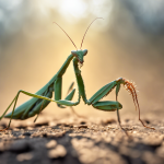 ¿Cómo cazan las mantis religiosas?