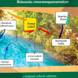 Diagrama ilustrativo del proceso de elaboración de mapas de impacto ambiental por contaminación, mostrando las etapas de recolección de datos, análisis y visualización de resultados.