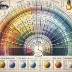 Qué significa la temperatura de color en iluminación LED