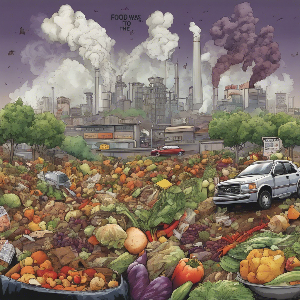 ¿Cómo afecta el desperdicio de alimentos a la huella de carbono?