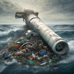 ¿Cómo afectan los desechos marinos y la contaminación a las turbinas mareomotrices?