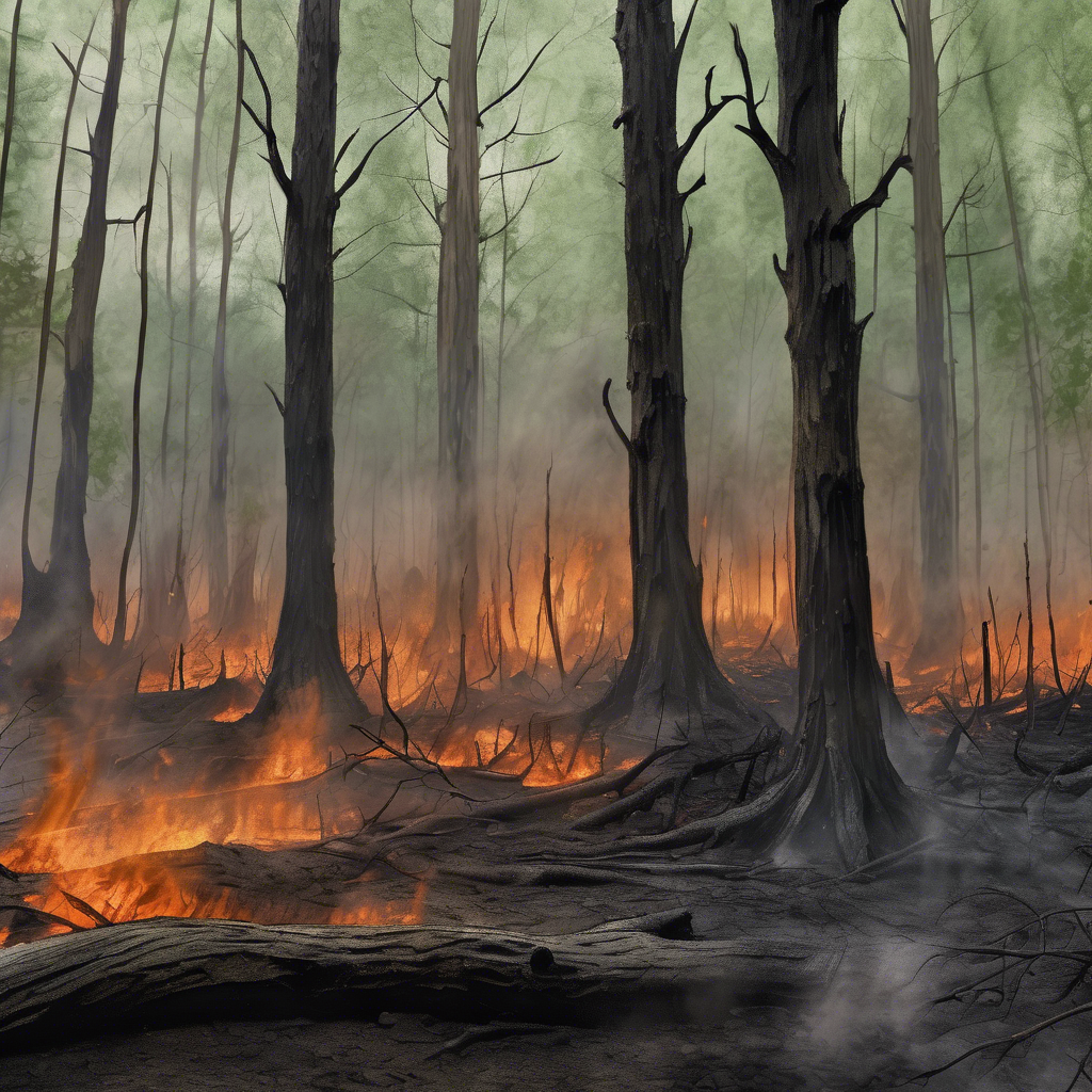 ¿Cómo afectan los incendios forestales al ciclo del agua?