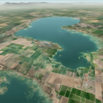 ¿Cómo influye la agricultura intensiva en el Mediterráneo en la contaminación del agua?