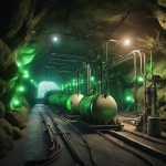 ¿Cómo puede el hidrógeno verde ser almacenado en cavernas subterráneas?
