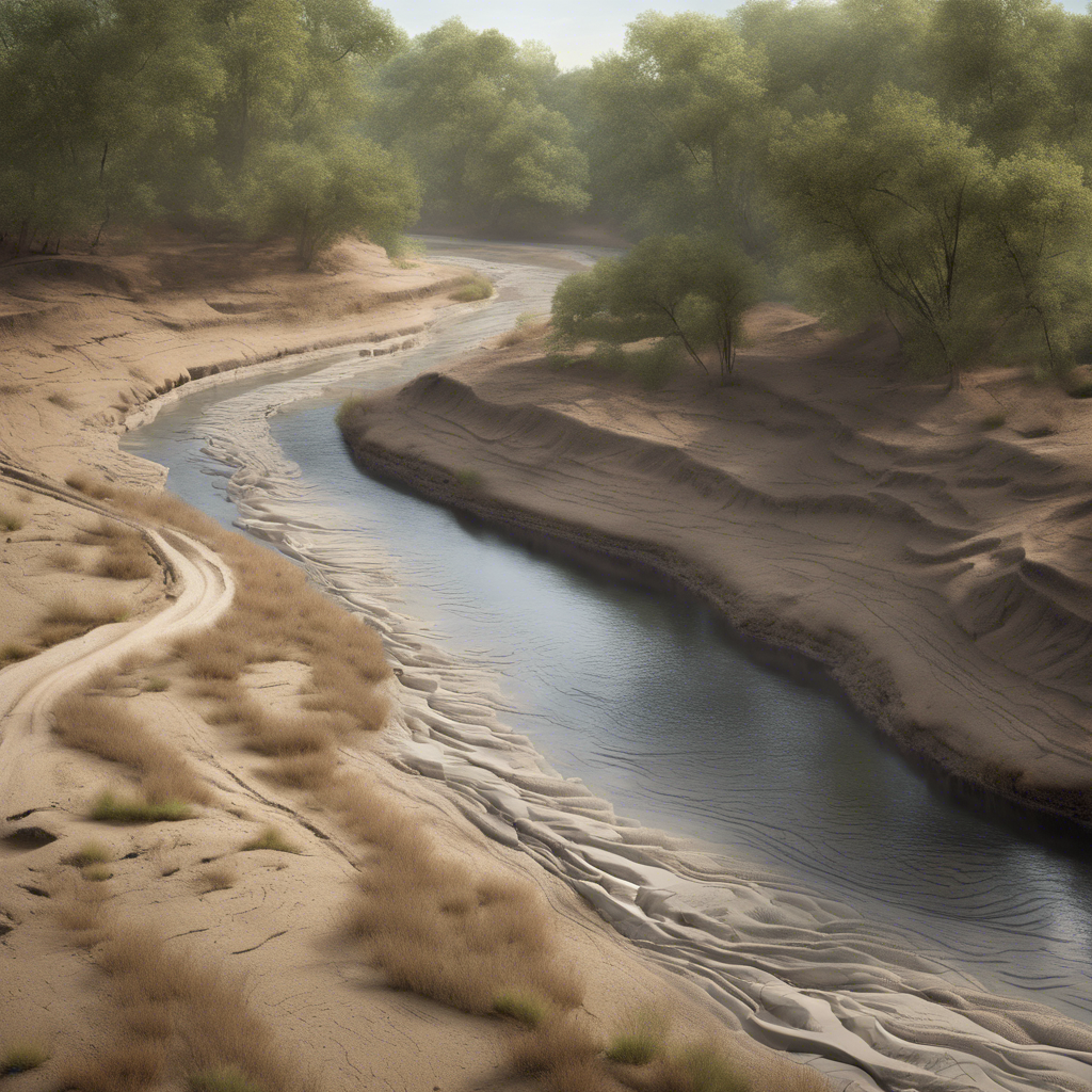 ¿Cómo se forman los brazos de un río?