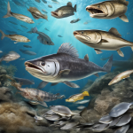 ¿Cuáles son las especies de peces comerciales más importantes del Mar Negro y cómo se regulan sus poblaciones?
