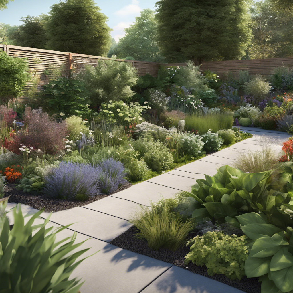 ¿Cuáles son las plantas más comunes en jardines sostenibles?