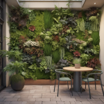 ¿Cuáles son las plantas más comunes en jardines verticales?