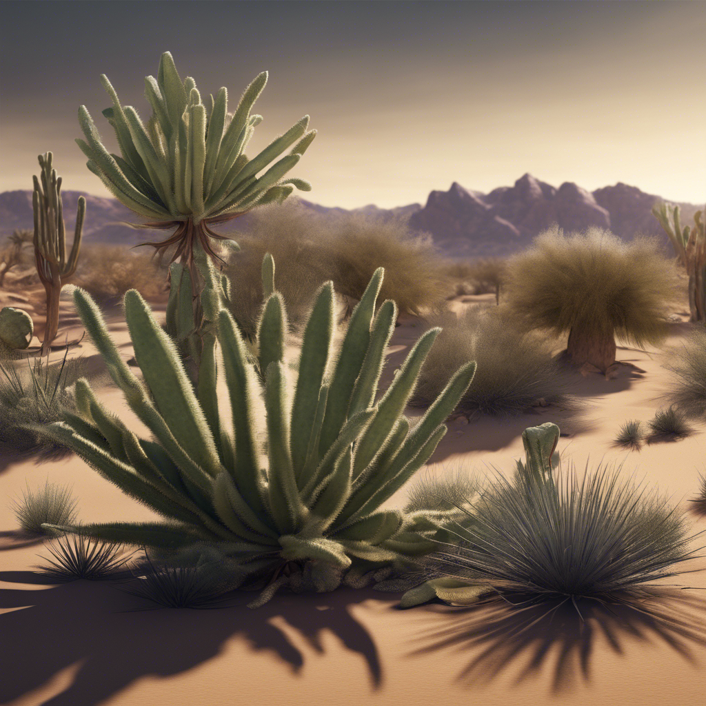 ¿Cuáles son las plantas más comunes en los desiertos?