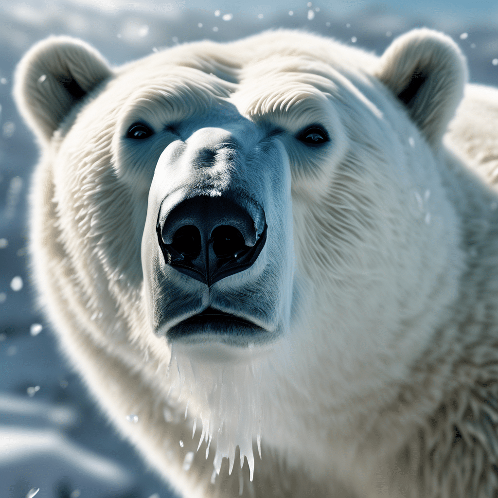 ¿Es cierto que los pelos del oso polar son transparentes y no blancos?