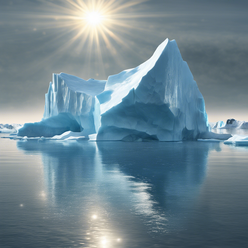 ¿Por qué los icebergs flotan?