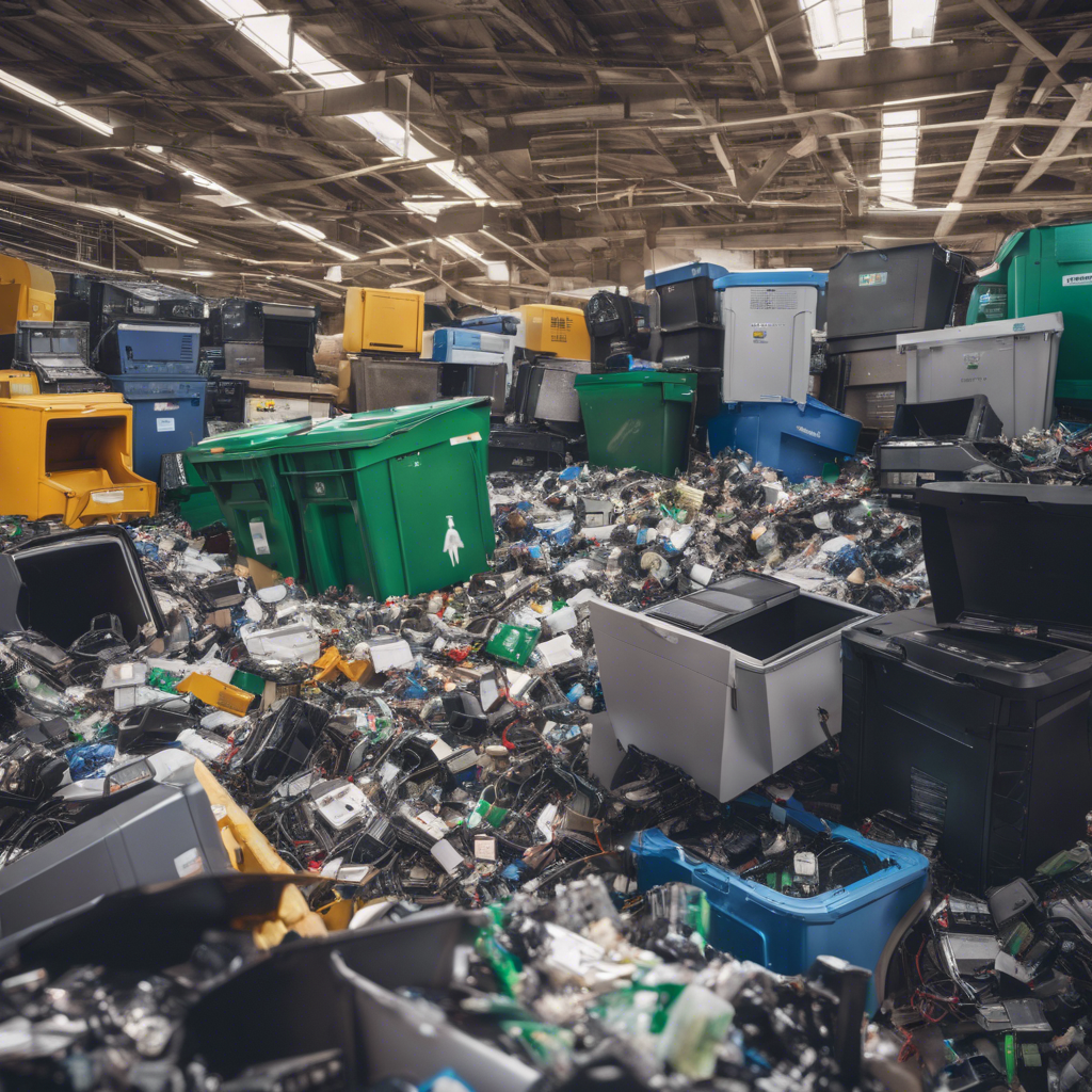¿Qué es el reciclaje responsable de residuos electrónicos?