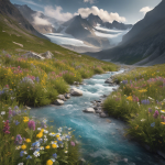 ¿Qué es un río glaciar?