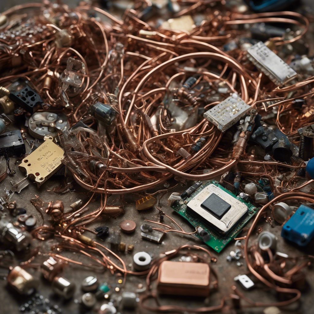 ¿Qué materiales se recuperan de una computadora reciclada?