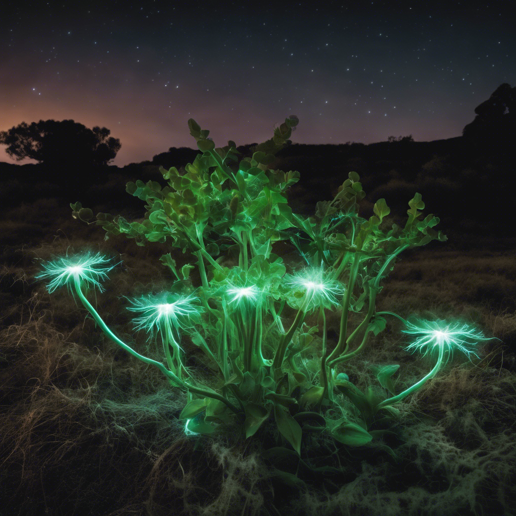 ¿Qué plantas pueden generar electricidad mediante bioluminiscencia?