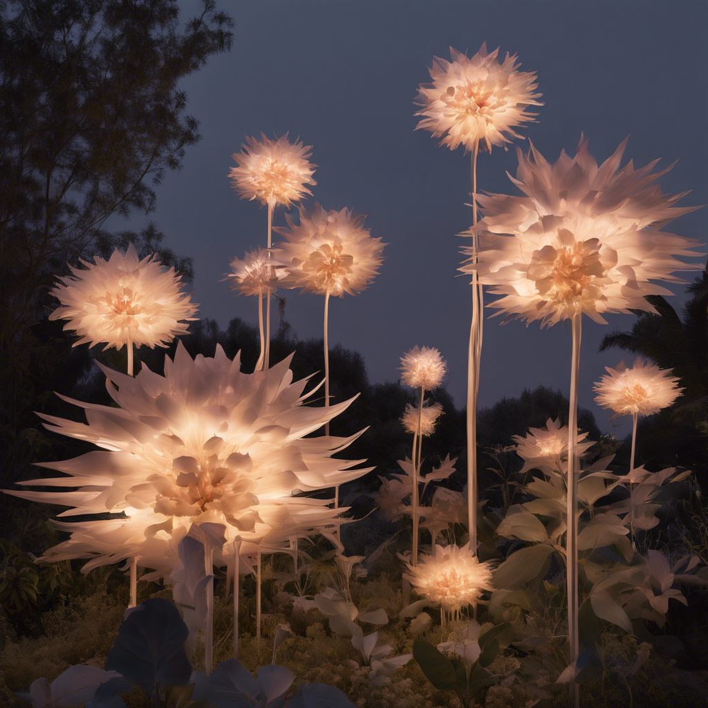 ¿Qué plantas tienen flores que se cierran por la noche?