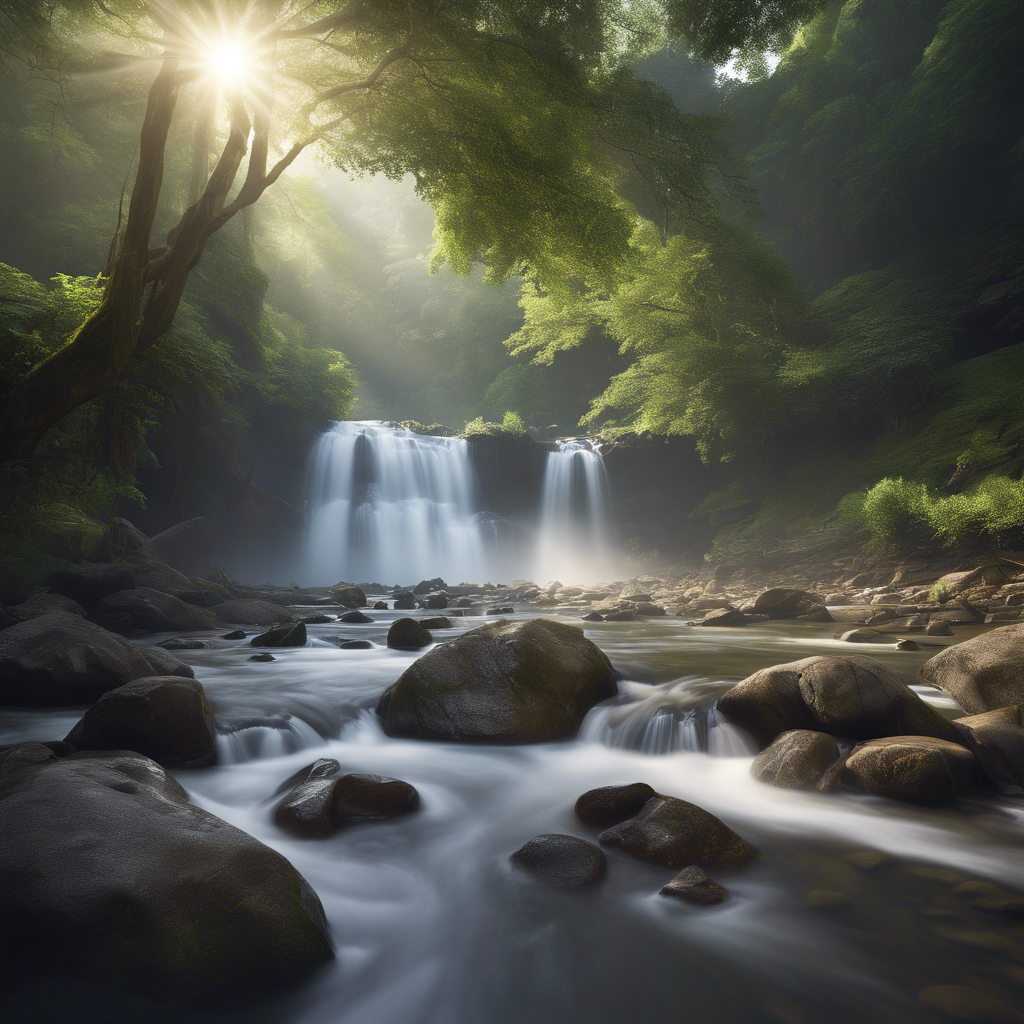 ¿Qué son las cataratas en un río?