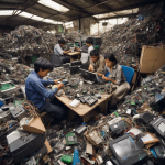 ¿Qué son los recicladores informales de residuos electrónicos?